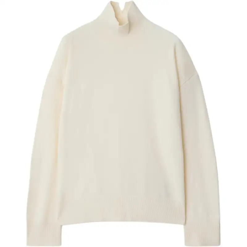 Burberry Cashmere Sweater Women's Vanilla