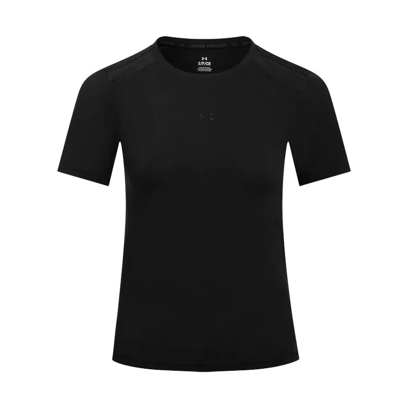 Under Armour SS25 Regular T Shirt Women's Black 001