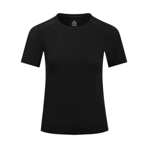 Under Armour SS25 Regular T Shirt Women's Black 001