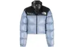 THE NORTH FACE Women's Nuptse Short Jacket Folk Blue