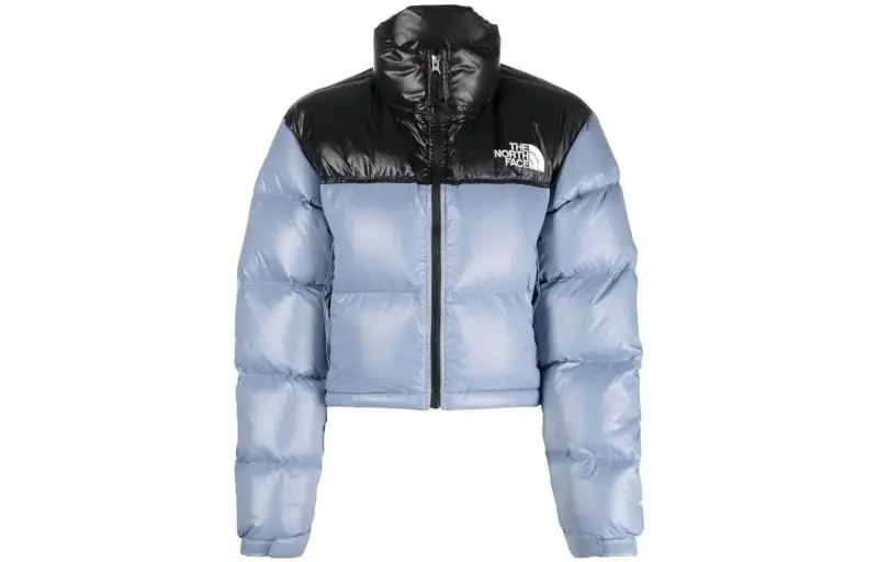THE NORTH FACE Women's Nuptse Short Jacket Folk Blue