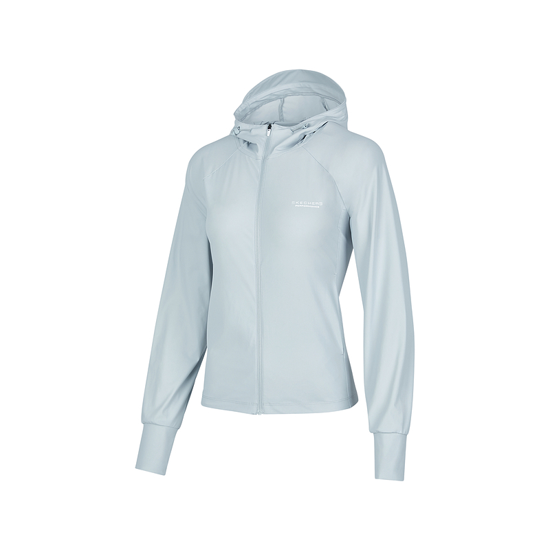 Женская куртка Skechers Quick-Dry Jacket (синяя)