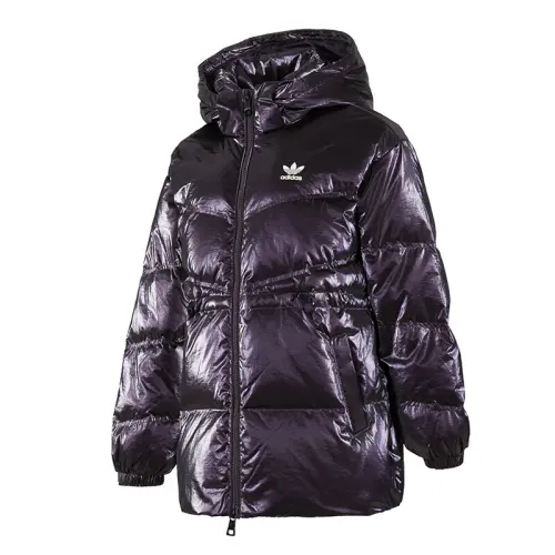 Adidas Originals Trefoil Collection Down Jacket Women's Purple