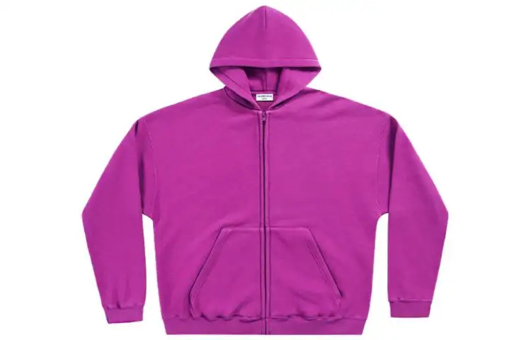 Balenciaga Jackets Women's Purple Hooded Moderate Other