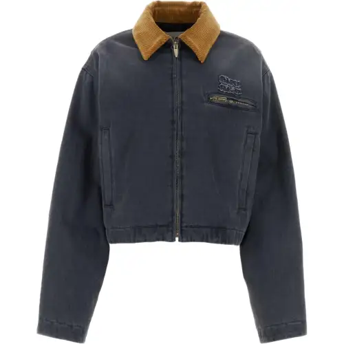 MIU MIU Jackets & Coats Women's Dark Blue