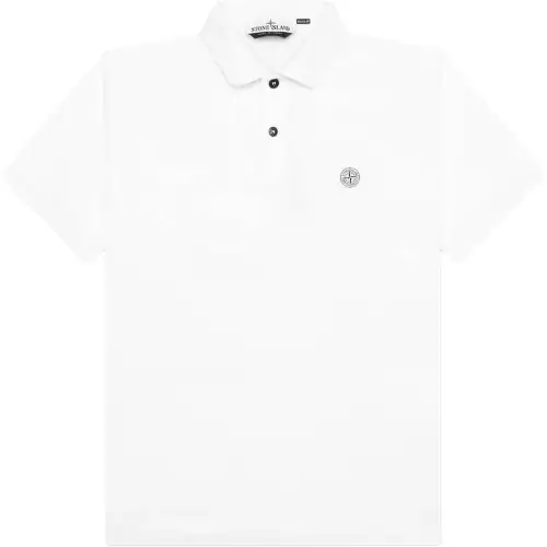 Stone Island Compass-motif polo shirt