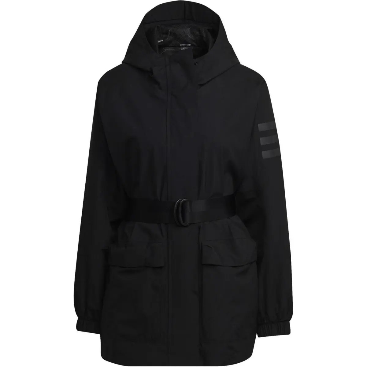 Adidas Jackets Women's Black Hooded Moderate Other