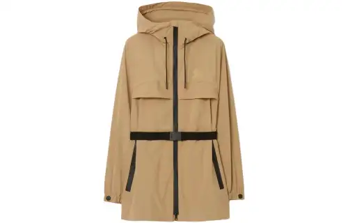 【Previous Season】EKD-print belted hooded parka