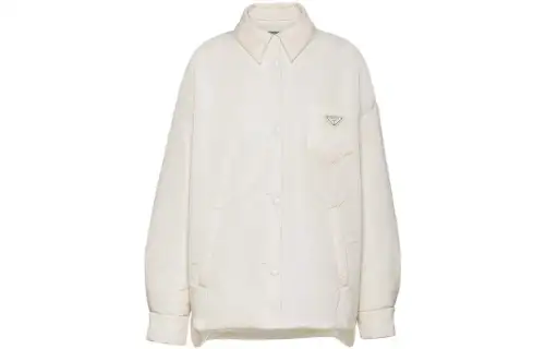 PRADA Re Nylon Jacket Women's White