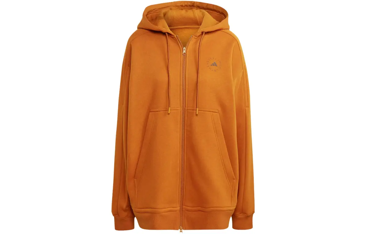 Adidas X Stella McCartney Adidas X Stella McCartney Jackets Women's Brown Yellow Hooded Moderate Other
