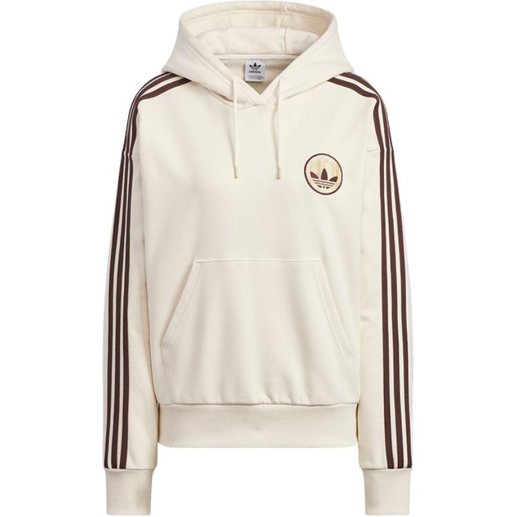 Женское худи adidas originals Loose SPO HOODIE (белое)