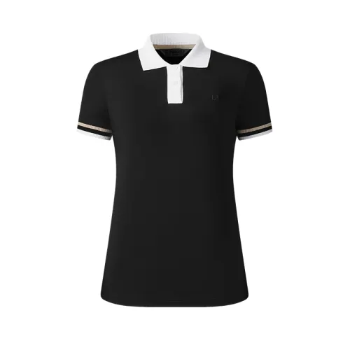 FILA Golf Polo Shirt Women's Pitch Black
