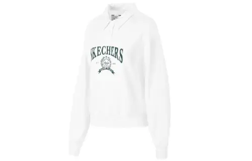 Skechers Sweatshirt Women's Bright White