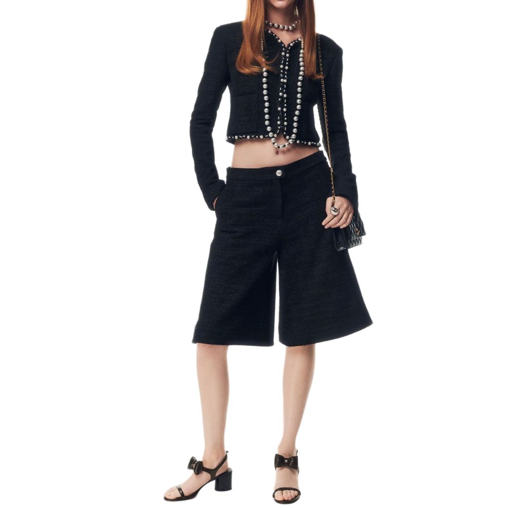 CHANEL 25P Jackets & Coats Women's Black