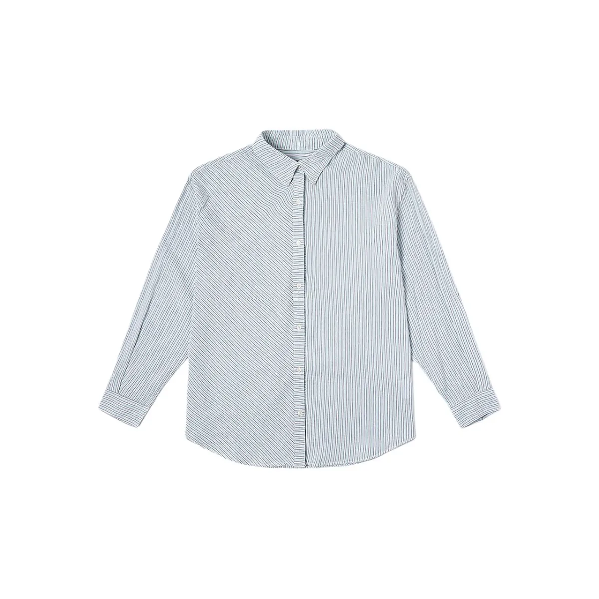 Vans Shirts Women's White/Blue Lapel Moderate Other