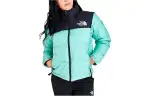 The North Face embroidered-logo padded jacket