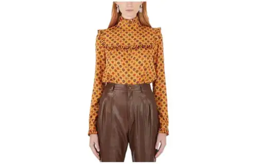 SAINT LAURENT Shirt Women's Beige
