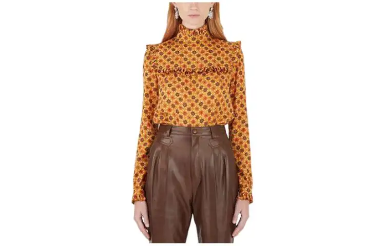SAINT LAURENT Shirt Women's Beige