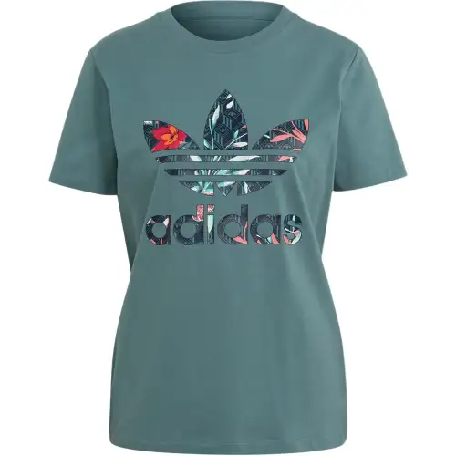 Adidas Originals Regular T Shirt Women's Emerald