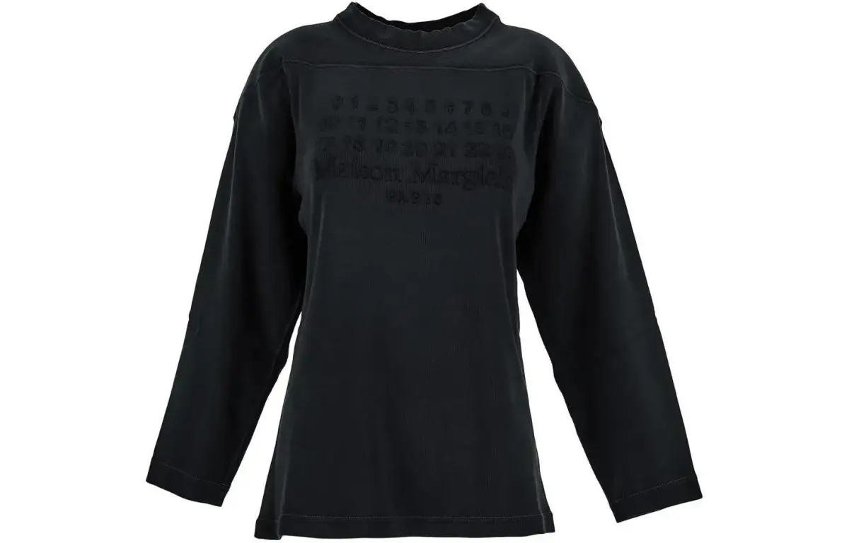 Maison Margiela Long Sleeved Crewneck Sweatshirt