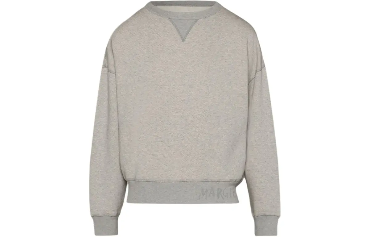 Maison Margiela Logo Sweatshirt Women's Gray