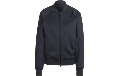 Adidas Originals Essentials SST Jackets Women's Black Baseball Collar Moderate Other