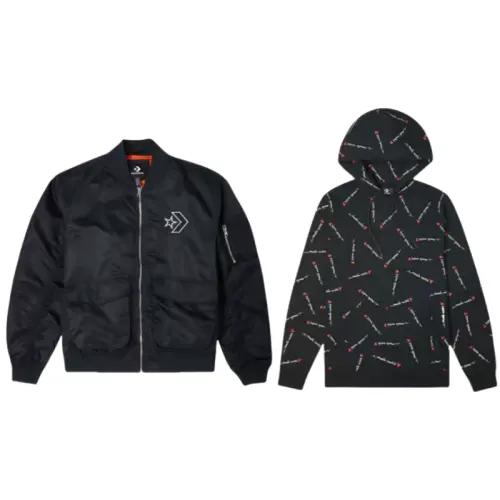 Converse Casual Sportswear Unisex Black