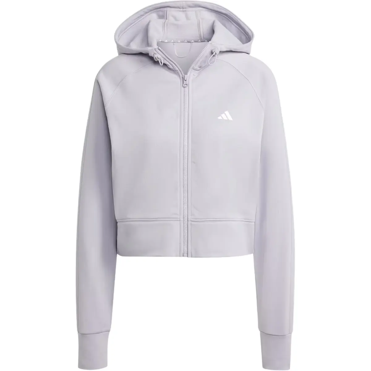 Adidas Free Shipping With AdiClub Aeroready Game And Go Full Zip Hooded Fleece Jacket
