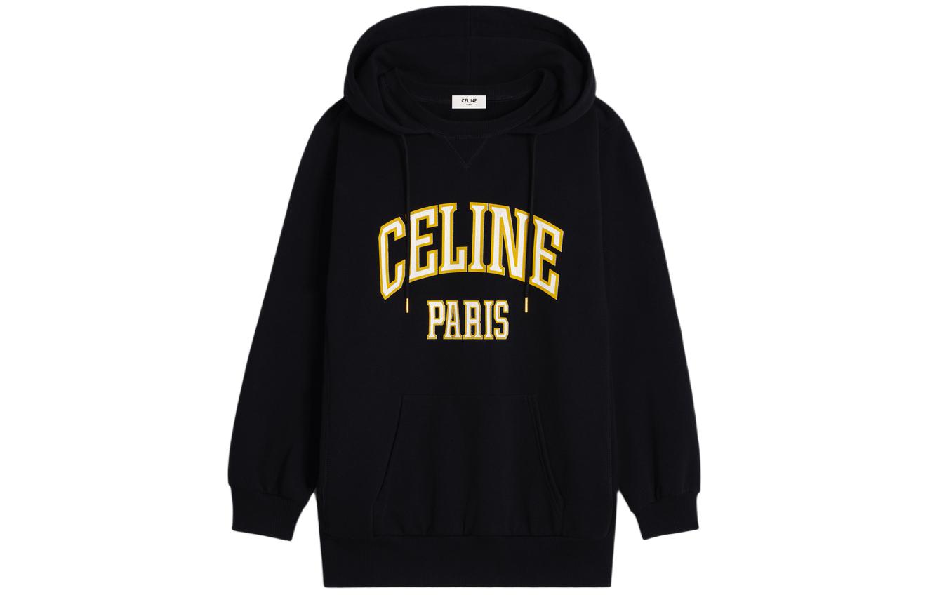Женская худи CELINE (черная)