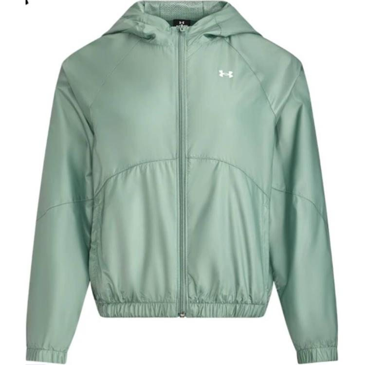 Женская куртка Under Armour Sportstyle Windbreaker (зеленая)