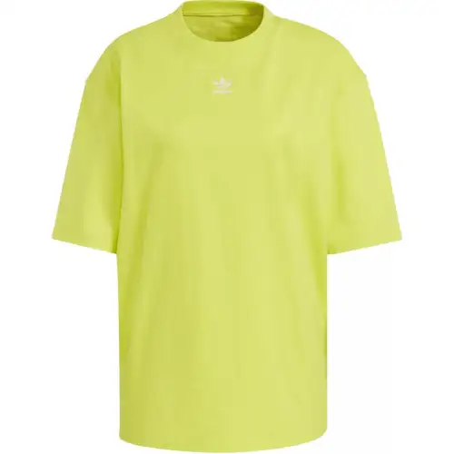 Adidas Originals ADICOLOR ESSENTIAL Drop Shoulder Sleeve T Shirt Women's Yellow
