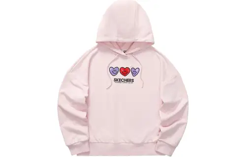 Skechers Sweatshirt Women's Gray Pink