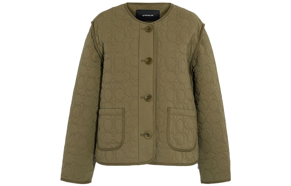 COACH SS23 Jackets & Coats Women's Army Green