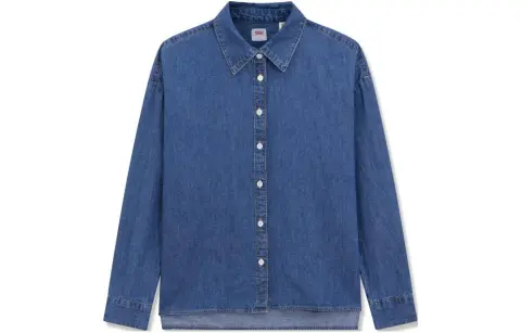 Levi's Shirts Women's Square Collar Moderate