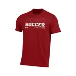 Under Armour Performance CottonCollegiate T Shirt Men's Red