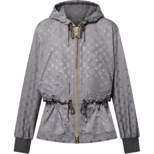 Lv Hooded Monogram Parka