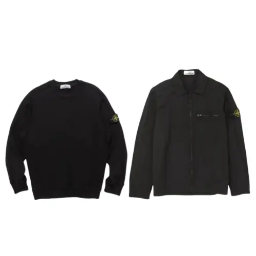 STONE ISLAND Casual Sportswear Unisex Black