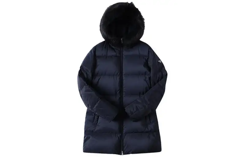 PRADA Down Jackets Women's Blue Hooded Moderate Other
