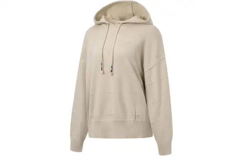 Li Ning Knitwear Women's Light Milk Umber