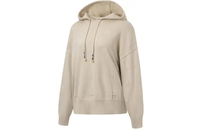Li Ning Knitwear Women's Light Milk Umber