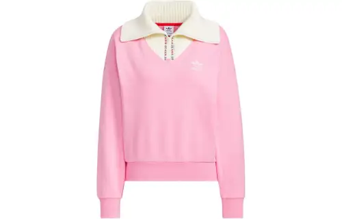 Adidas Originals x FEIFEI RUAN Crewneck Top Sweatshirt Women's Blessing Pink
