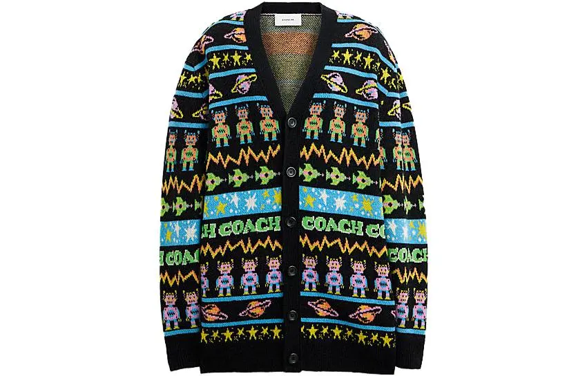 COACH Knitwear Women's Mixed Black