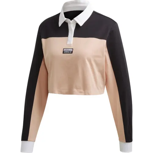 Adidas Originals Polo Shirt Women's Black/Pearl Gray