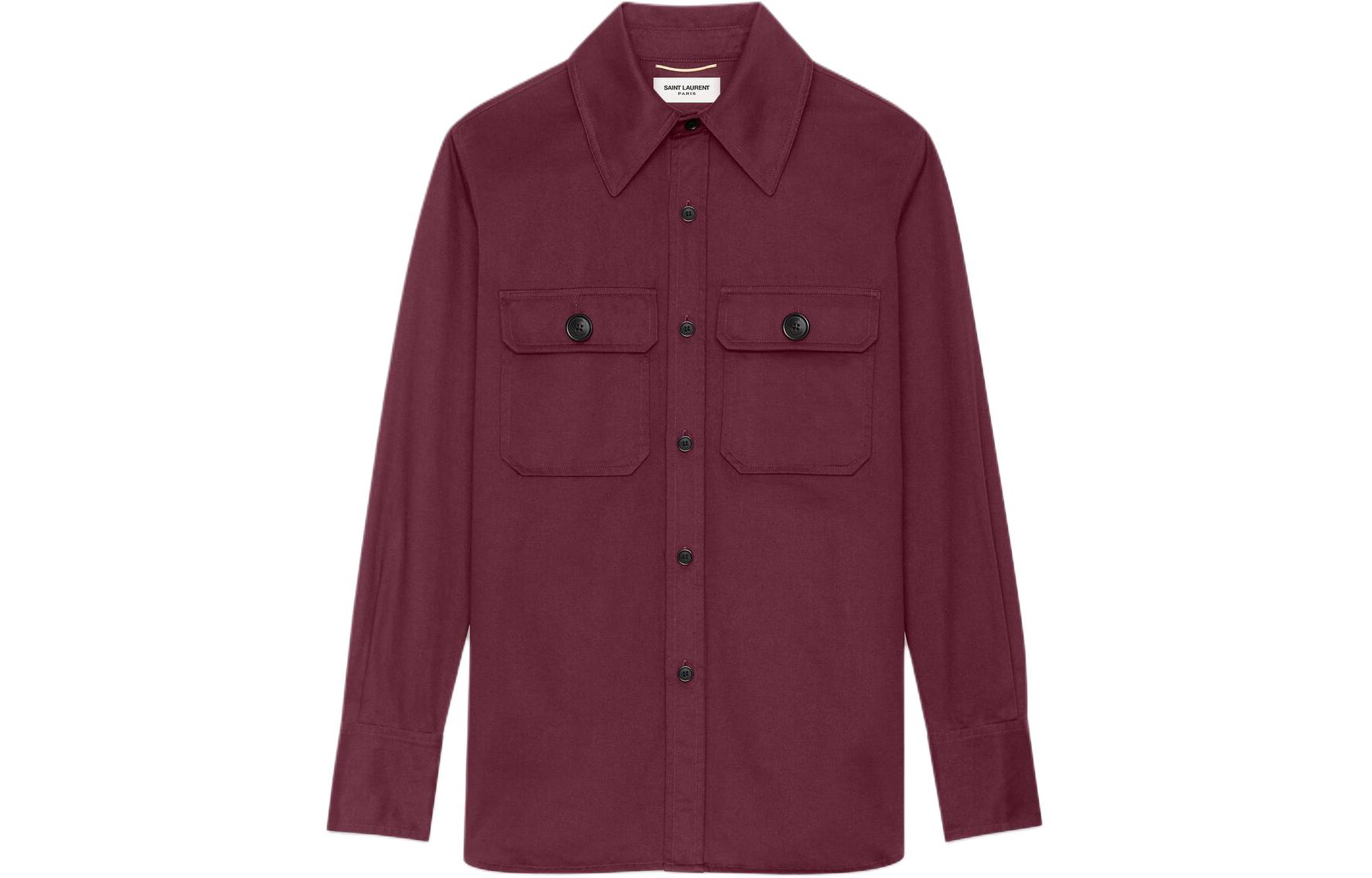 SAINT LAURENT Saharienne Buttoned Shirt