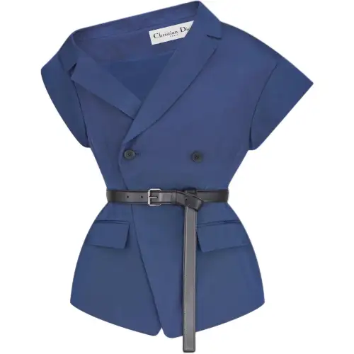 DIOR Jackets & Coats Women's Marine Blue