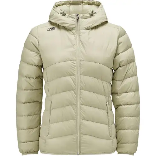Skechers Basic Sports Collection Outdoor Lightweight Down Jacket Women's Durable Gray