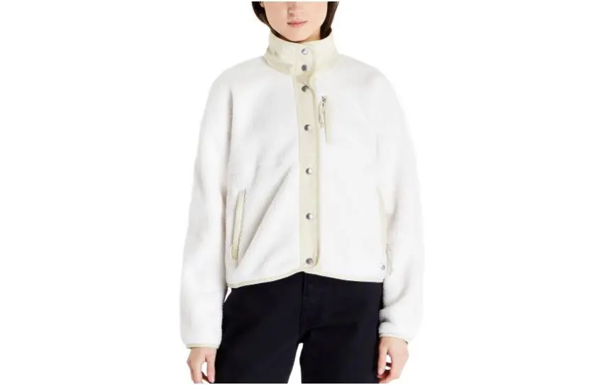 THE NORTH FACE Jackets Women's White Turtleneck Moderate Other