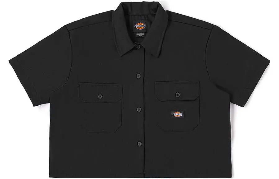 Dickies Shirts Women's Pointed Collar Moderate Workwear