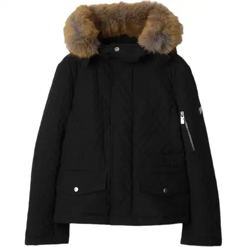 Burberry cotton-blend quilted jacket
