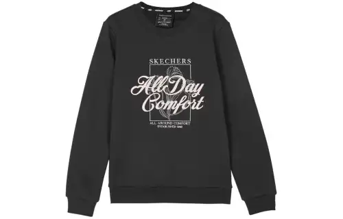 Skechers Colorful Sweatshirt Women's Carbon Black